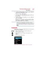 Preview for 47 page of Toshiba MEG-F60 User Manual