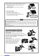 Preview for 24 page of Toshiba MMC-AP0151H Owner'S Manual