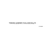 Preview for 26 page of Toshiba MMC-AP0157HP-E (TR) Installation Manual