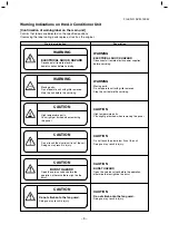 Preview for 5 page of Toshiba MMC-AP0157HP1-E Service Manual