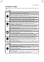 Preview for 6 page of Toshiba MMC-AP0157HP1-E Service Manual