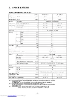 Preview for 8 page of Toshiba MMD-AP0726HP-UL Service Manual