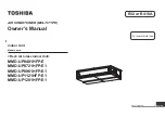 Toshiba MMD-UP0481HFP-E Owner'S Manual preview