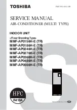 Preview for 1 page of Toshiba MMF-AP0156H-E (TR) Service Manual