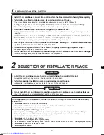 Preview for 6 page of Toshiba MMK-AP0071H Installation Manual