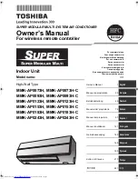 Preview for 1 page of Toshiba MMK-AP0073H Owner'S Manual