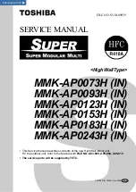 Preview for 1 page of Toshiba MMK-AP0073H Service Manual