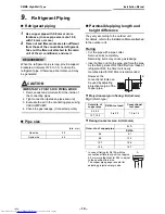 Preview for 20 page of Toshiba MMK-AP0074MH-E Installation Manual