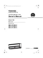 Toshiba MMK-AP0074MH-E Owner'S Manual preview