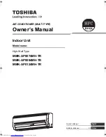 Toshiba MMK-AP0074MH-TR Owner'S Manual preview