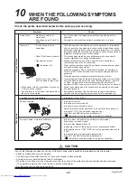 Preview for 24 page of Toshiba MMU-AP0071MH Owner'S Manual