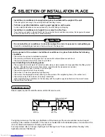 Preview for 7 page of Toshiba MMU-AP0071YH Installation Manual