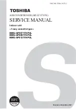 Toshiba MMU-AP0071YHPUL Service Manual preview