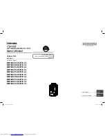 Preview for 1 page of Toshiba MMY-MAP0726HT6P-UL Owner'S Manual