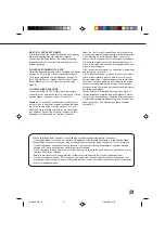 Preview for 23 page of Toshiba MV13N2 Owner'S Manual