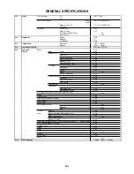 Preview for 6 page of Toshiba MV13P2C Service Manual