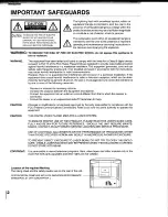 Preview for 2 page of Toshiba MW 20FM1 Owner'S Manual