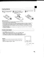 Preview for 13 page of Toshiba MW 20FM1 Owner'S Manual