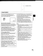 Preview for 25 page of Toshiba MW 20FM1 Owner'S Manual