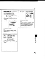 Preview for 65 page of Toshiba MW 20FM1 Owner'S Manual