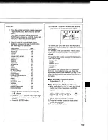 Preview for 67 page of Toshiba MW 20FM1 Owner'S Manual