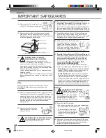 Preview for 4 page of Toshiba MW20F12 Owner'S Manual