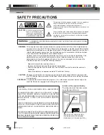 Preview for 2 page of Toshiba MW20F51 Owner'S Manual