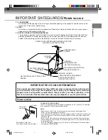 Preview for 5 page of Toshiba MW20F51 Owner'S Manual