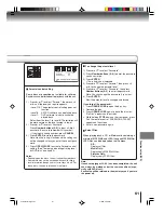 Preview for 61 page of Toshiba MW20F51 Owner'S Manual