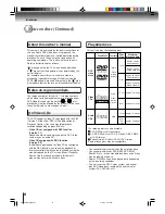 Preview for 8 page of Toshiba MW24FPX Owner'S Manual