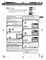 Preview for 19 page of Toshiba MW24FPX Owner'S Manual