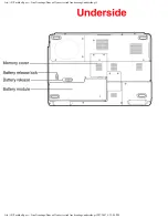 Preview for 6 page of Toshiba P105-S6227 Specifications