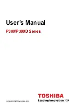 Toshiba P300 Series User Manual preview