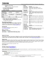 Preview for 2 page of Toshiba P750-ST5GX1 Specifications