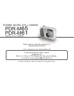 Preview for 109 page of Toshiba PDR-M61 Instruction Manual