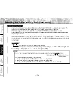 Preview for 80 page of Toshiba PDR PDR-M4 Instruction Manual