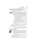 Preview for 33 page of Toshiba PLL50U-01900C User Manual