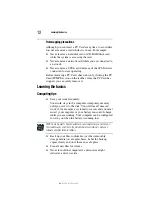 Preview for 12 page of Toshiba Portege 3500 Series Resource Manual