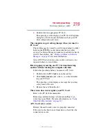 Preview for 219 page of Toshiba Portege 4010 User Manual