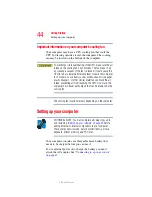 Preview for 44 page of Toshiba Portege M400-S4031 User Manual