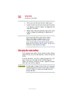 Preview for 50 page of Toshiba Portege M400-S4031 User Manual