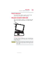 Preview for 73 page of Toshiba Portege M400-S4031 User Manual