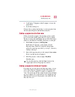 Preview for 83 page of Toshiba Portege M400-S4031 User Manual