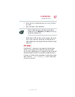 Preview for 87 page of Toshiba Portege M400-S4031 User Manual