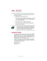 Preview for 104 page of Toshiba Portege M400-S4031 User Manual