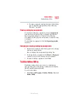 Preview for 161 page of Toshiba Portege M400-S4031 User Manual