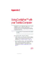 Preview for 271 page of Toshiba Portege M400-S4031 User Manual