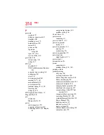 Preview for 314 page of Toshiba Portege M400-S4031 User Manual