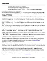 Preview for 3 page of Toshiba Portege R600-SP2803A Specifications