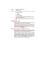 Preview for 64 page of Toshiba Portege Z10t User Manual